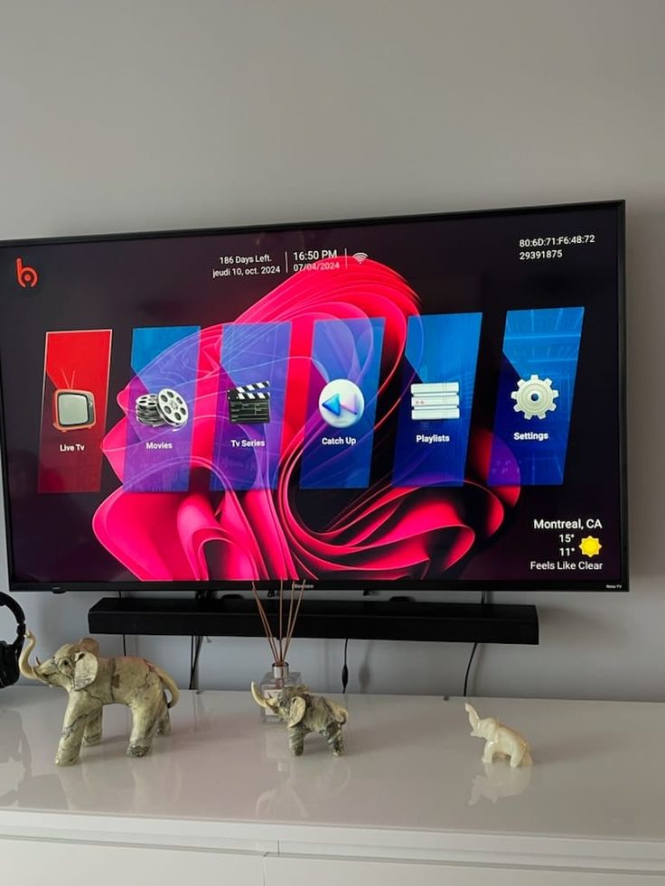 Customer photo Jan V. watching international IPTV channels